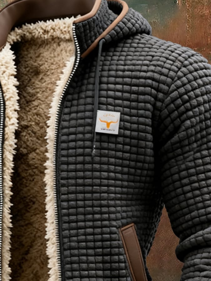 Maison-Lorie™ | BLOUSON MATELASSÉ ÉLÉGANT À COL SOIGNÉ