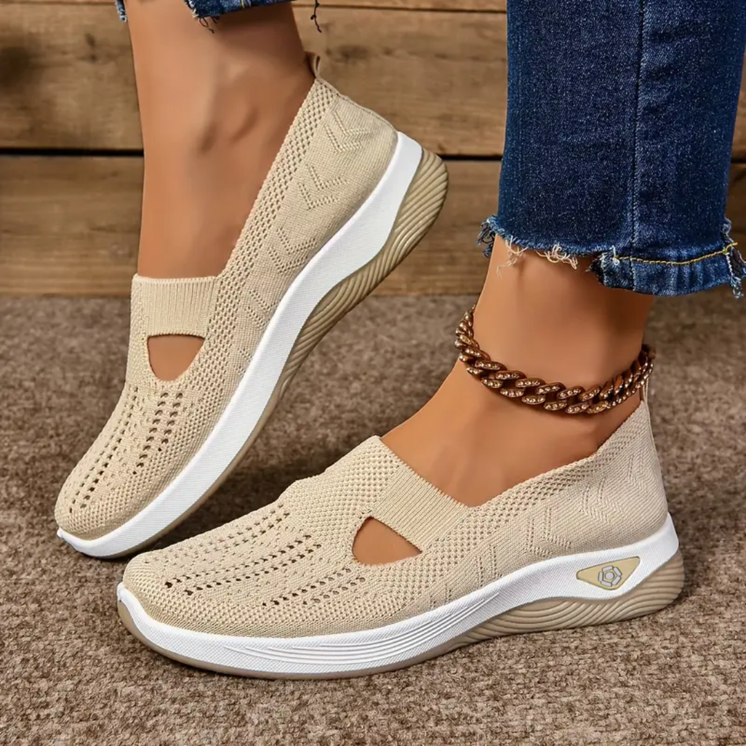 Maison-Lorie™ |Baskets orthopédiques décontractées et respirantes pour femmes, faciles à enfiler
