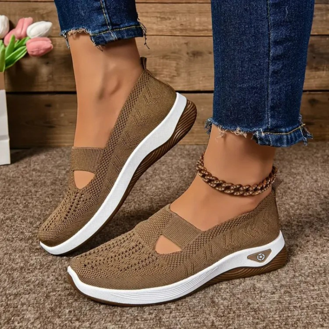 Maison-Lorie™ |Baskets orthopédiques décontractées et respirantes pour femmes, faciles à enfiler