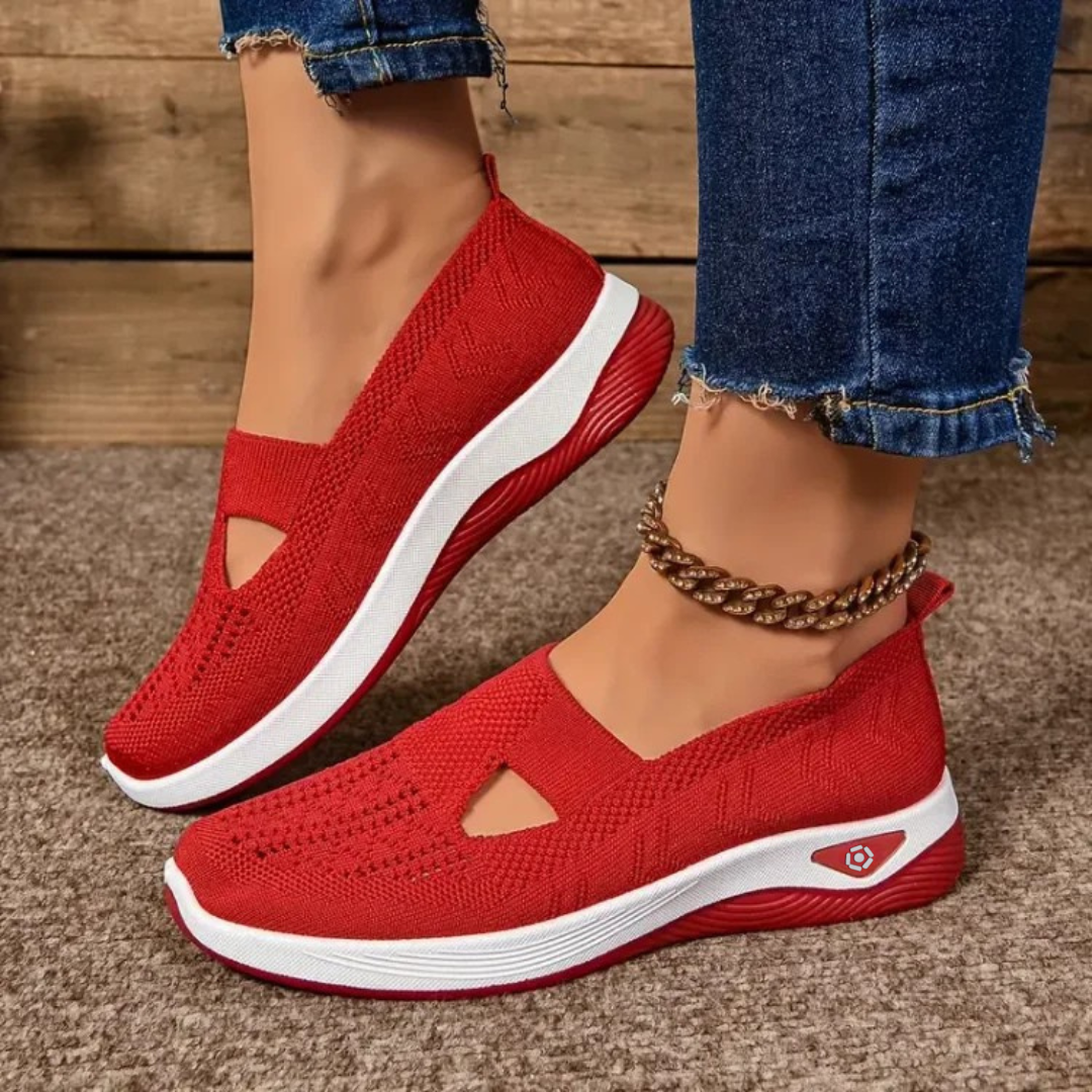 Maison-Lorie™ |Baskets orthopédiques décontractées et respirantes pour femmes, faciles à enfiler