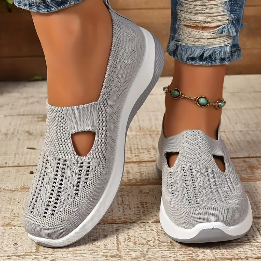 Maison-Lorie™ |Baskets orthopédiques décontractées et respirantes pour femmes, faciles à enfiler