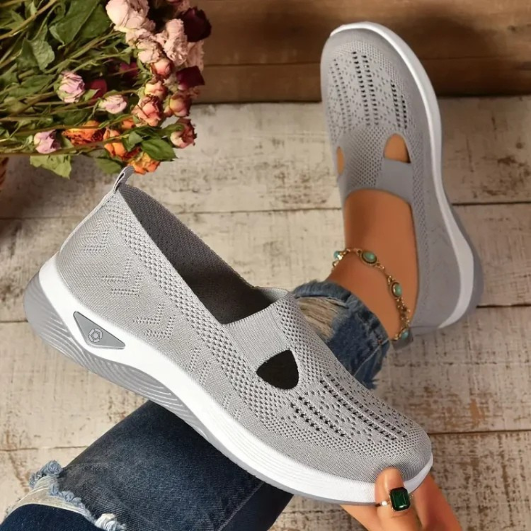Maison-Lorie™ |Baskets orthopédiques décontractées et respirantes pour femmes, faciles à enfiler