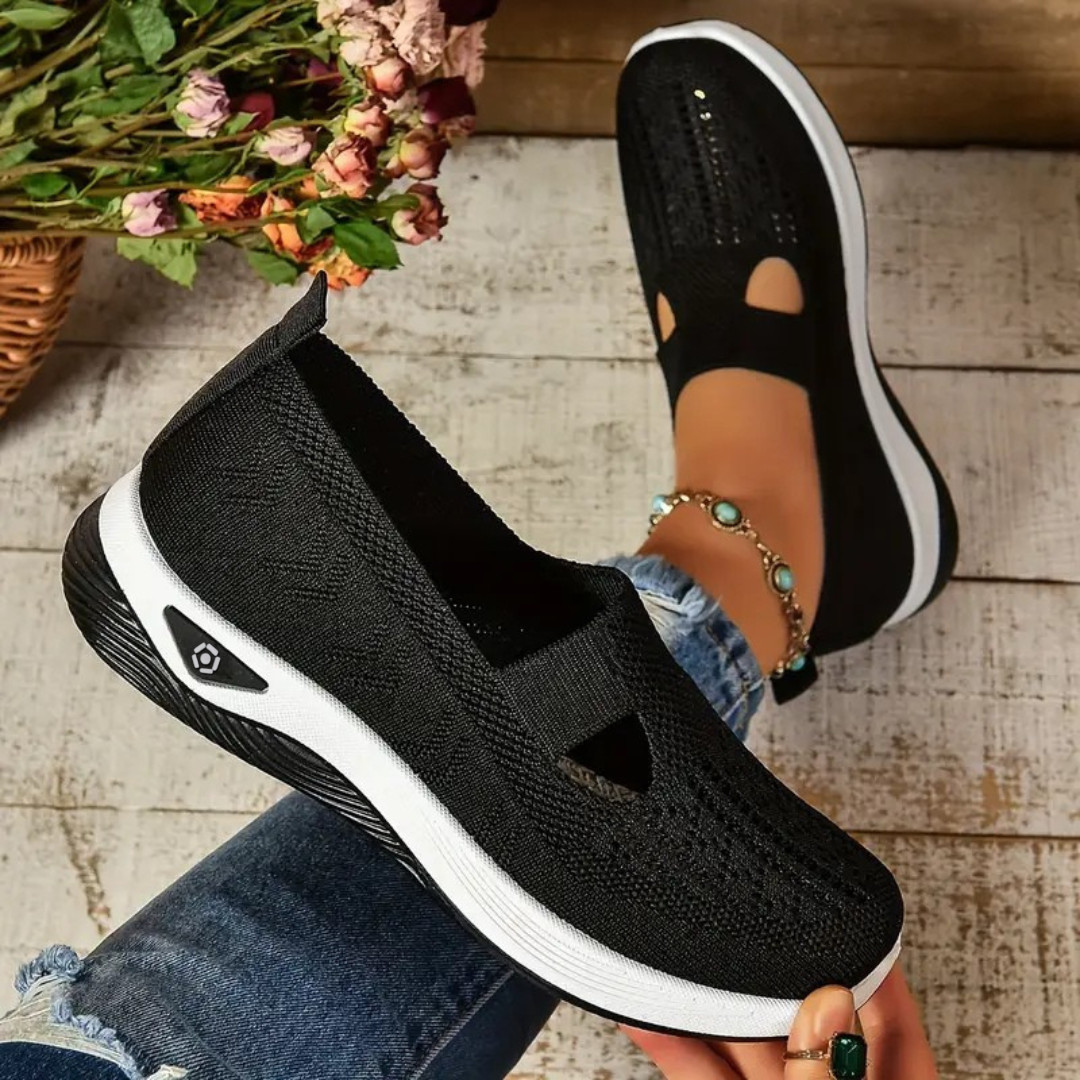 Maison-Lorie™ |Baskets orthopédiques décontractées et respirantes pour femmes, faciles à enfiler