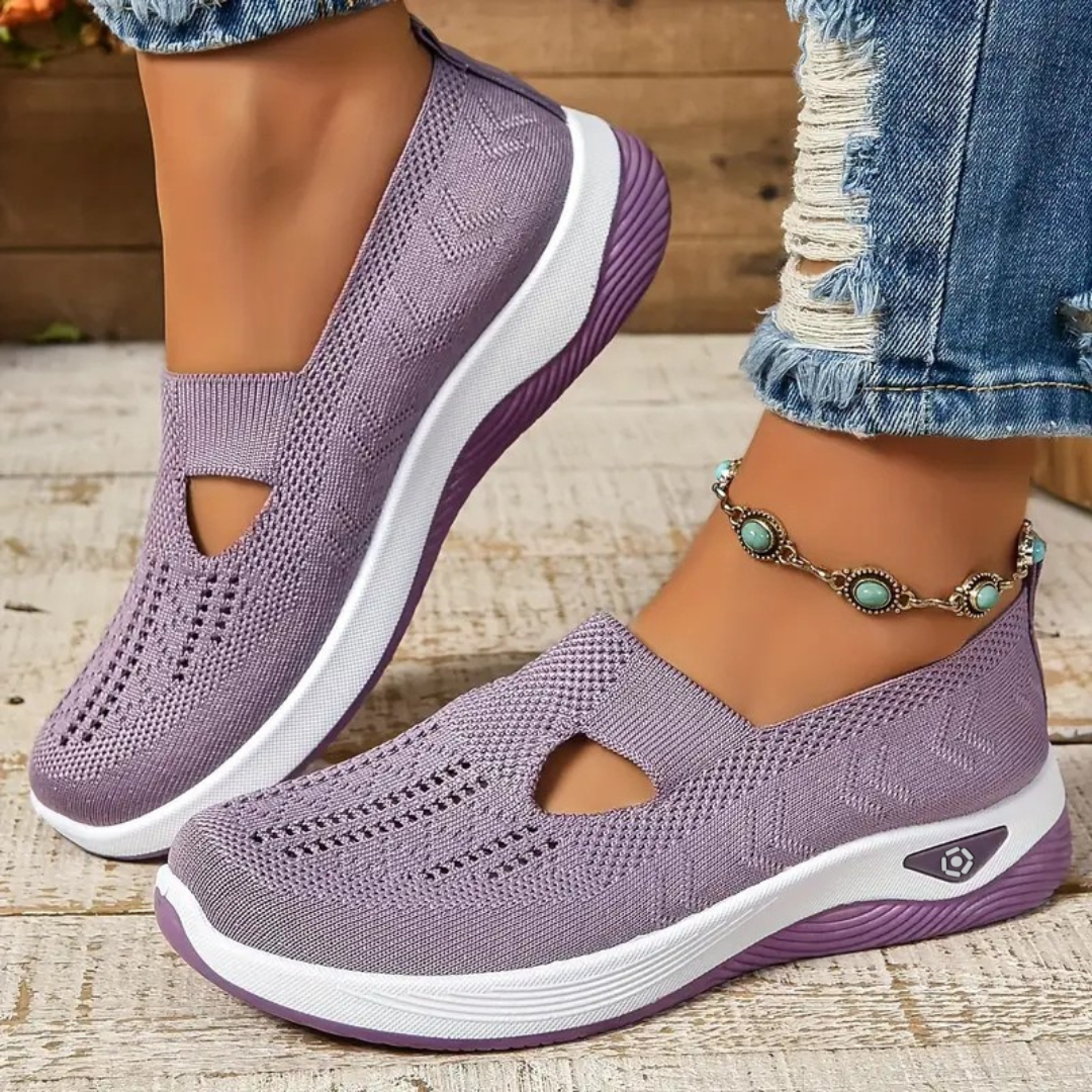 Maison-Lorie™ |Baskets orthopédiques décontractées et respirantes pour femmes, faciles à enfiler