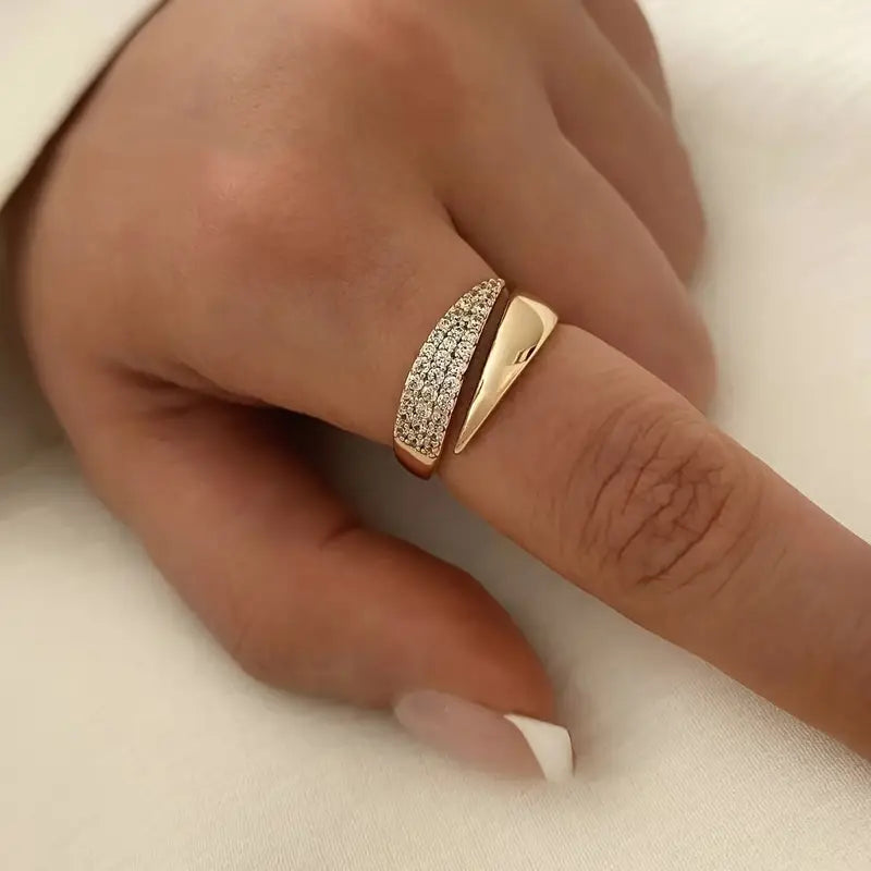 Maison-Lorie™ | Élégante bague avec pierres scintillantes - Maison-Lorie