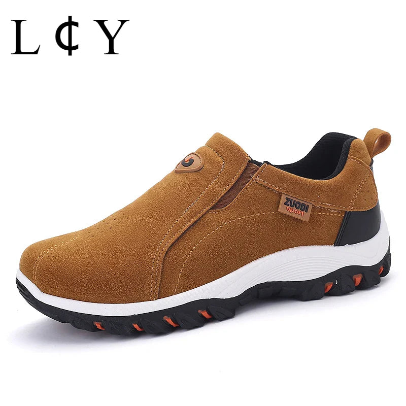 2025 nouvelles chaussures de sport décontractées pour hommes pour la marche en plein air, chaussures légères, à la mode et confortables, taille 38-50 Plus