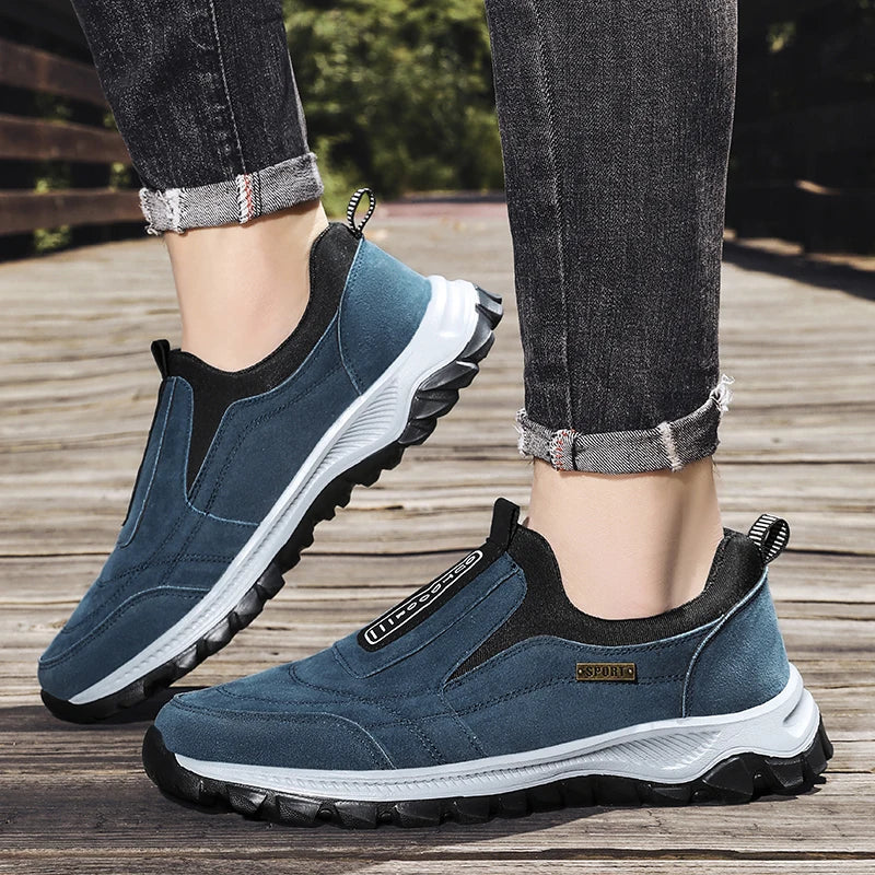 2025 Nouvelles chaussures de sport légères et décontractées, chaussures de course, mocassins, chaussures de marche et de randonnée en plein air pour hommes