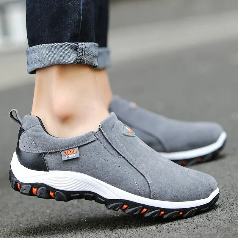 2025 nouvelles chaussures de sport décontractées pour hommes pour la marche en plein air, chaussures légères, à la mode et confortables, taille 38-50 Plus