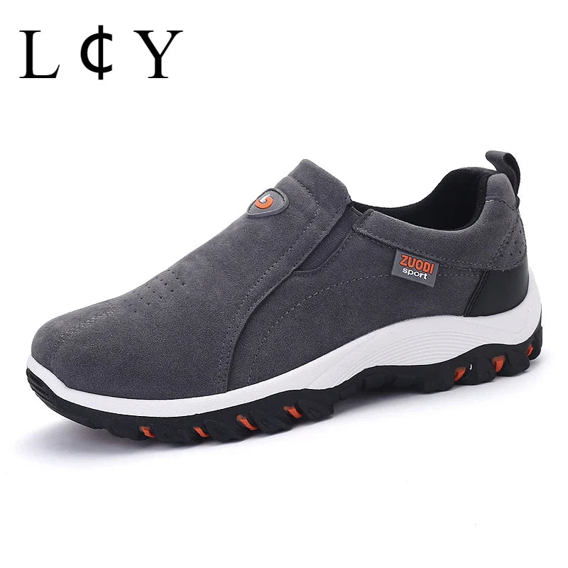 2025 nouvelles chaussures de sport décontractées pour hommes pour la marche en plein air, chaussures légères, à la mode et confortables, taille 38-50 Plus