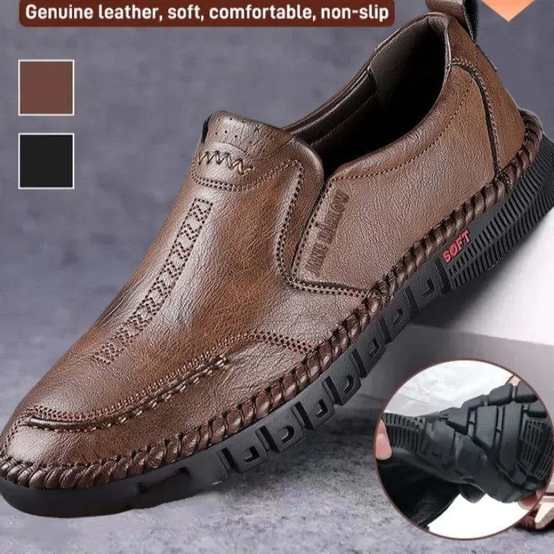 Maison-Lorie™ | Chaussures orthopédiques en cuir véritable pour un confort ultime