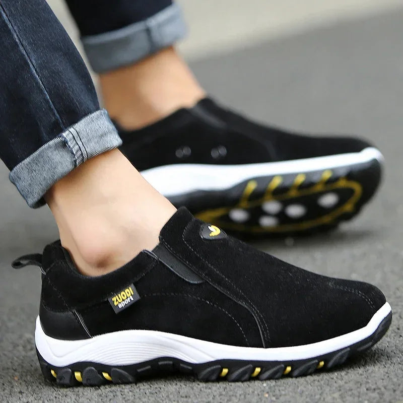 2025 nouvelles chaussures de sport décontractées pour hommes pour la marche en plein air, chaussures légères, à la mode et confortables, taille 38-50 Plus
