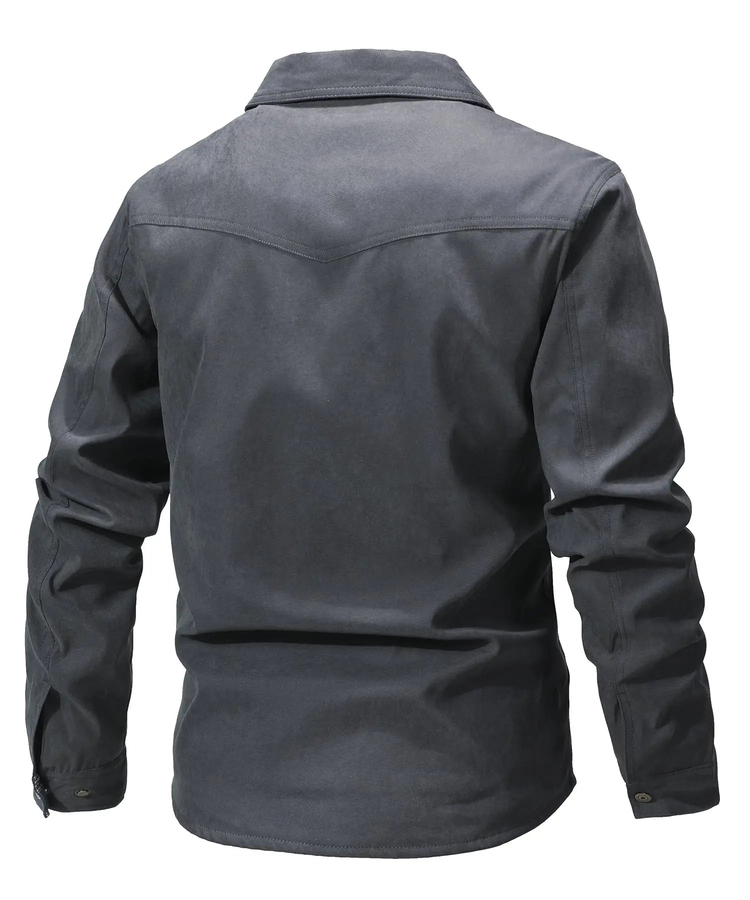 Vestes pour hommes printemps flanelle doublé chemise manteau Shacket décontracté bouton pression surchemise Western Cowboy Style haute qualité haut taille américaine