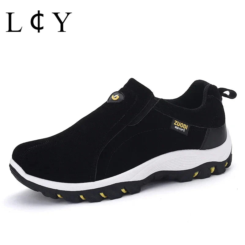 2025 nouvelles chaussures de sport décontractées pour hommes pour la marche en plein air, chaussures légères, à la mode et confortables, taille 38-50 Plus
