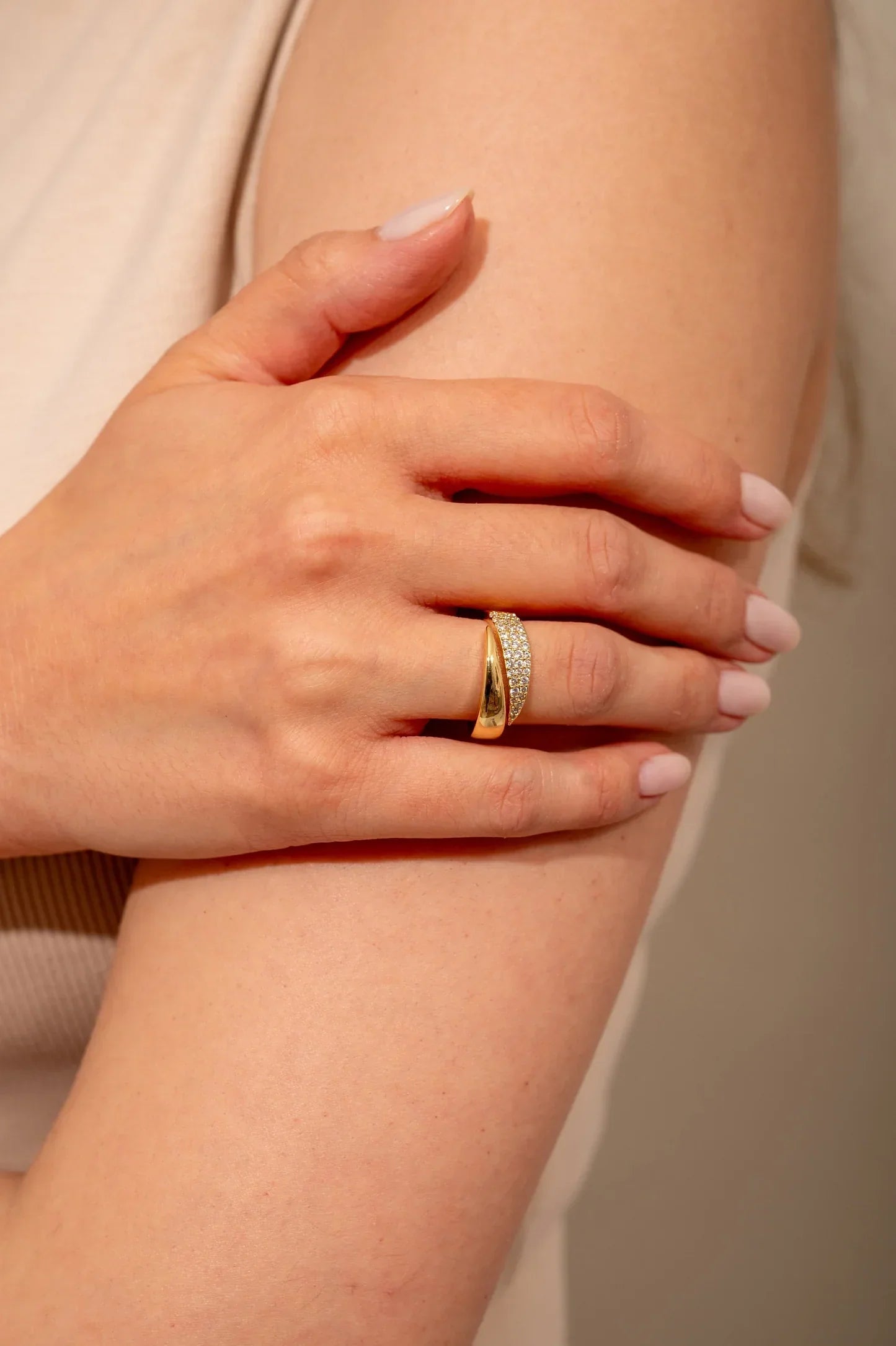 Maison-Lorie™ | Élégante bague avec pierres scintillantes - Maison-Lorie